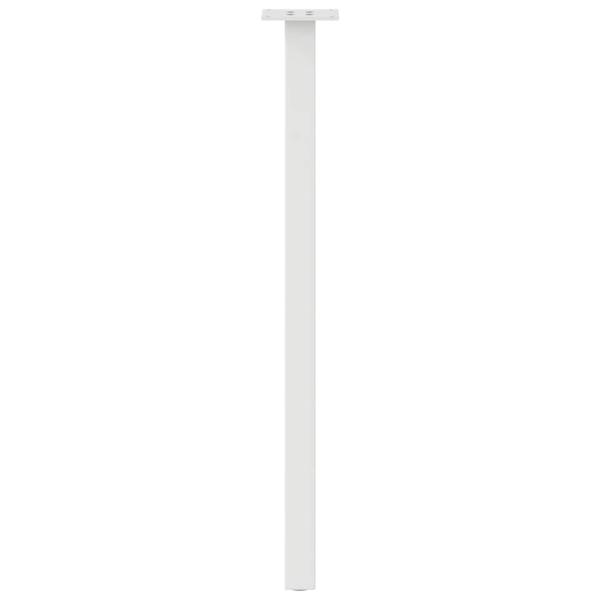 Konsolentischbeine 4 Stk. Weiß 72 cm Stahl