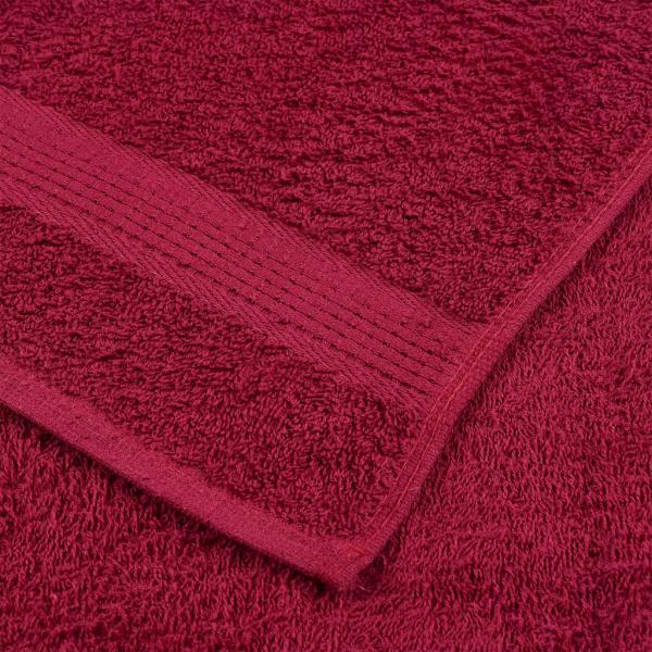 Badetücher FROGN 10 Stk. Bordeaux 100x150 cm 360 g/m²
