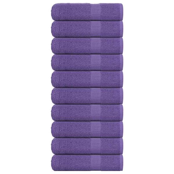 Badetücher FROGN 10 Stk. Lila 100x150 cm 360 g/m²