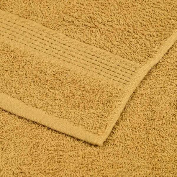 Badetücher FROGN 2 Stk. Gold 100x150 cm 360 g/m²
