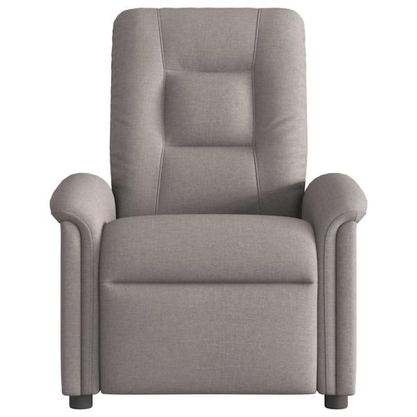 Relaxsessel Taupe Stoff