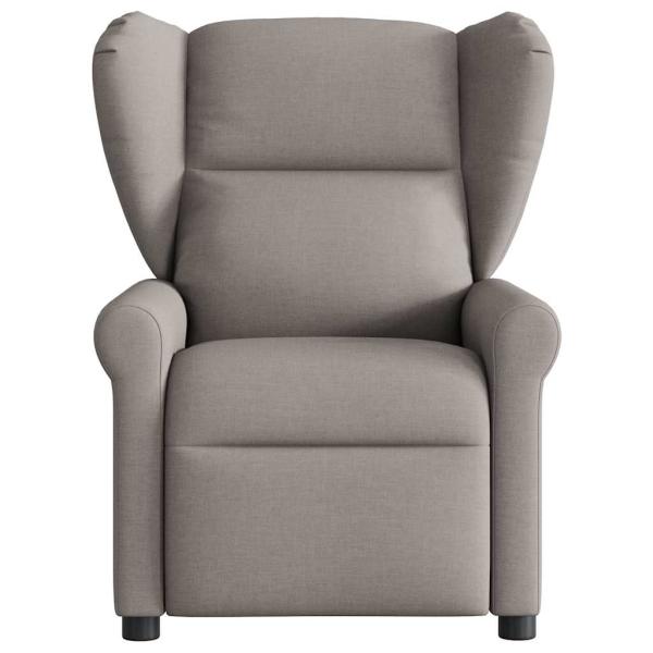 Relaxsessel Taupe Stoff