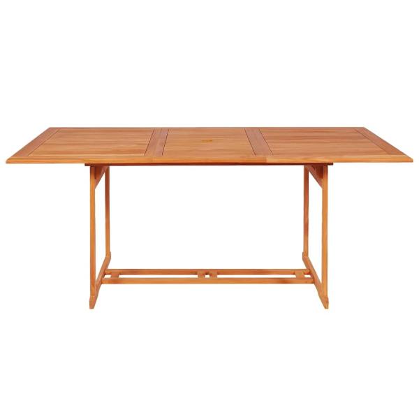 9-tlg. Garten-Essgruppe mit Kissen Massivholz Teak