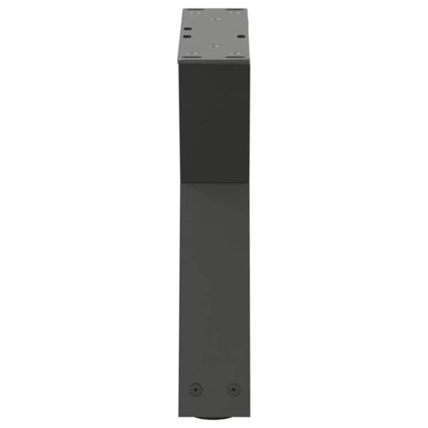 Couchtischbeine 2 Stk. Anthrazit 30x(30-31,3) cm Stahl