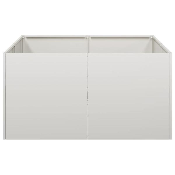 Pflanzkübel 80x80x40 cm Edelstahl