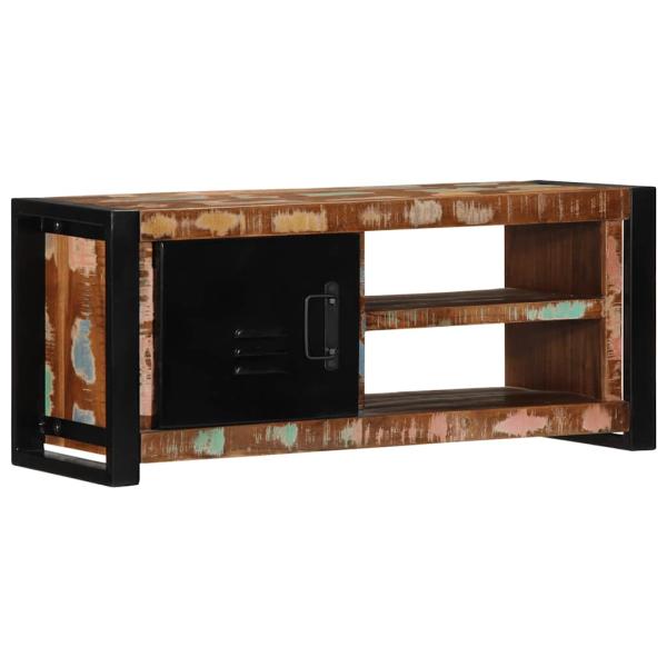 ARDEBO.de - TV-Schrank 80x30x35 cm Massivholz Altholz