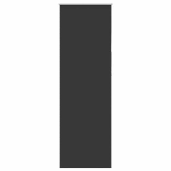 Verdunkelungsrollo Schwarz 65x230 cm Stoffbreite 60,7 cm