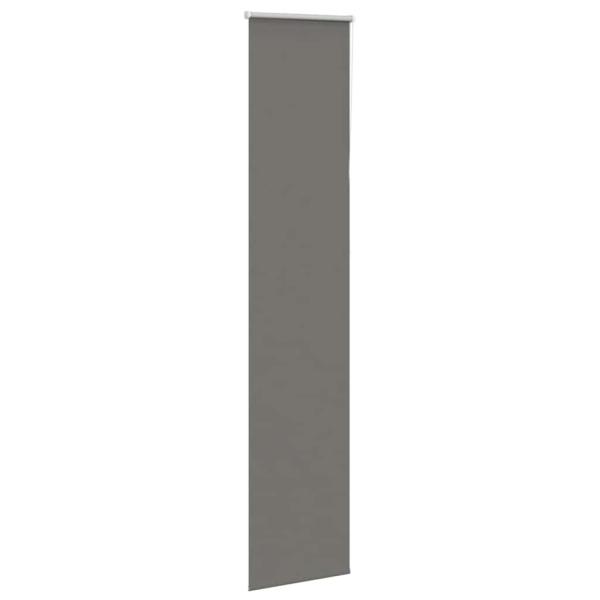 Verdunkelungsrollo Grau 45x210 cm Stoffbreite 40,7 cm Polyester