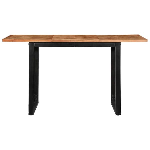 Esstisch 140x70x75 cm Massivholz Akazie