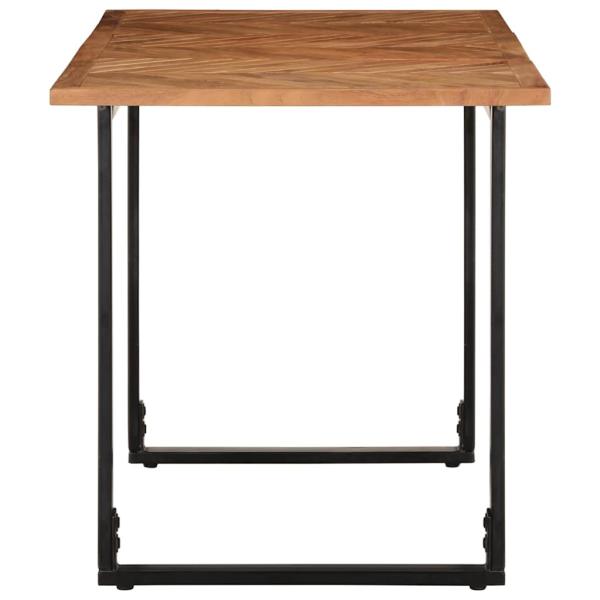 Esstisch 140x70x75 cm Massivholz Akazie