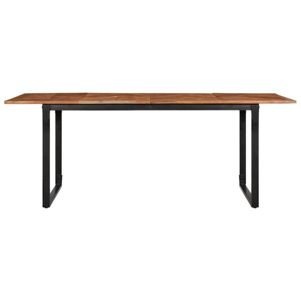 Esstisch 200x100x75 cm Massivholz Akazie