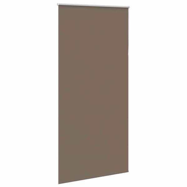Verdunkelungsrollo Kaffeebraun 110x210 cm Stoffbreite 105,7 cm