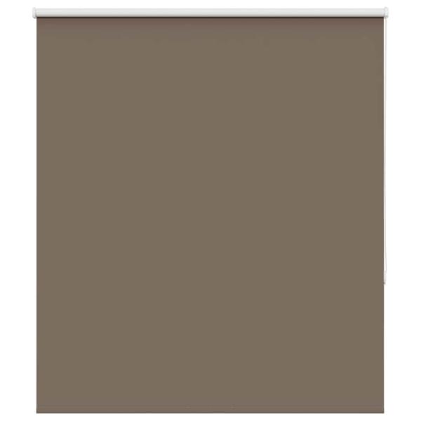 Verdunkelungsrollo Kaffeebraun 135x130cm Stoffbreite 131,6cm