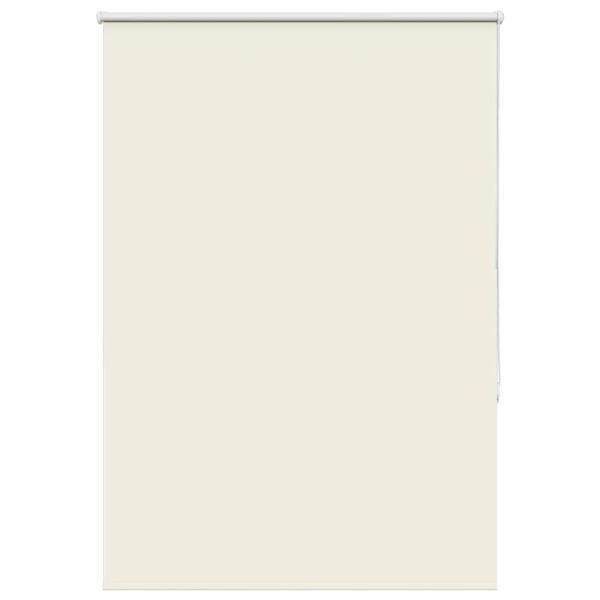 Verdunkelungsrollo Cremeweiß 110x130cm Stoffbreite 105,7cm
