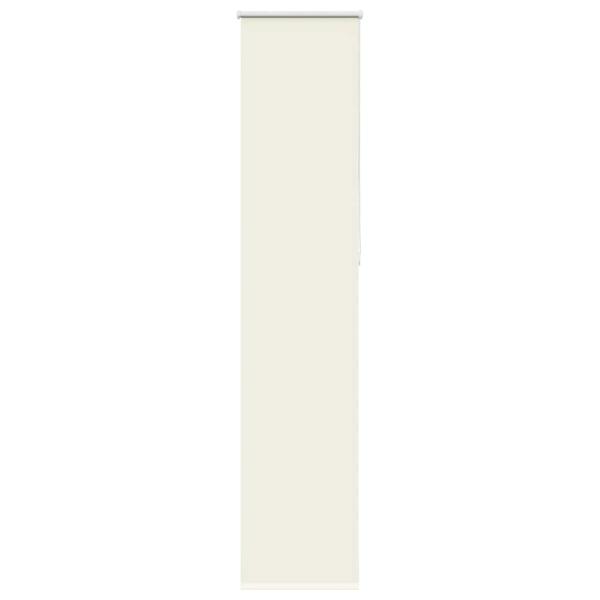 ARDEBO.de - Verdunkelungsrollo Cremeweiß 50x230cm Stoffbreite 45,7 cm