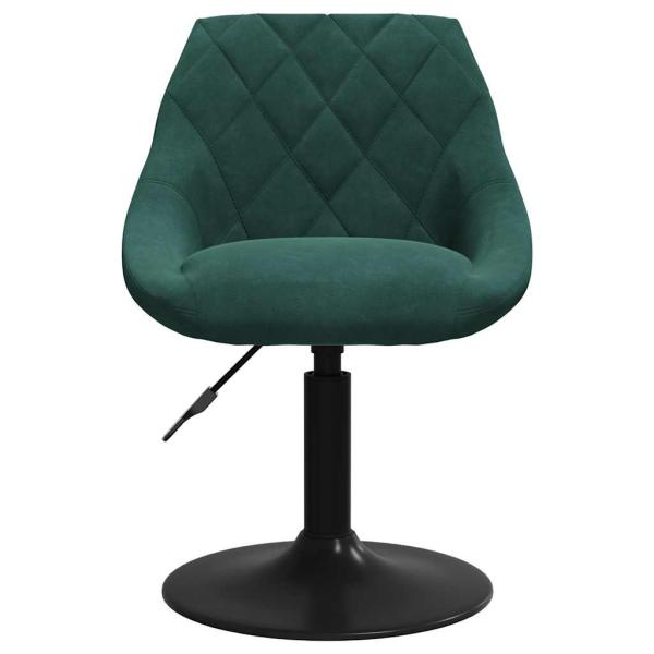 Barhocker Dunkelgrün Samt