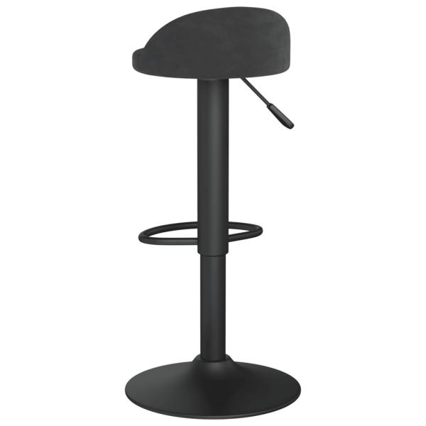 Barhocker 2 Stk. Schwarz Samt