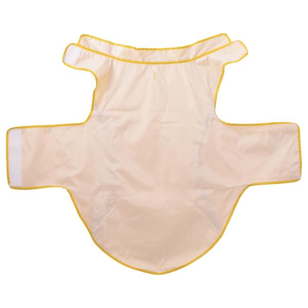 Hunde Regenmantel mit Reflexstreifen Polyester Gelb 4XL