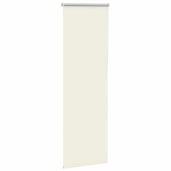 Verdunkelungsrollo Cremeweiß 50x175cm Stoffbreite 45,7 cm