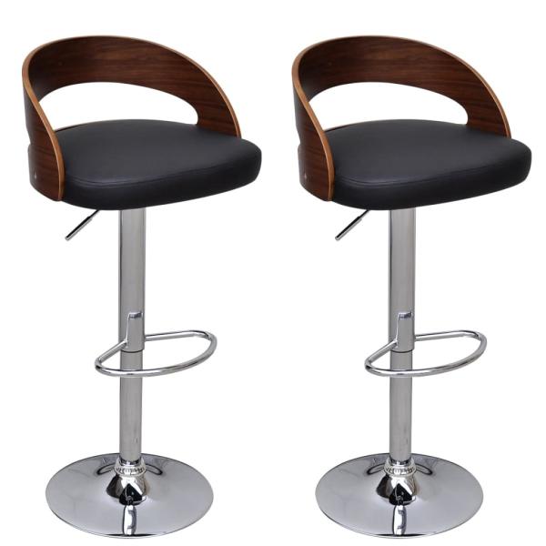 ARDEBO.de - Barhocker 2 Stk. Bugholz