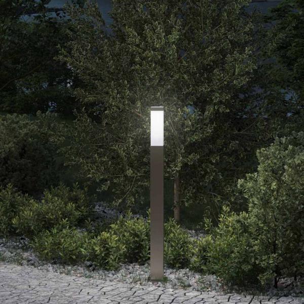 ARDEBO.de - Pollerleuchte 80 cm Edelstahl IP44