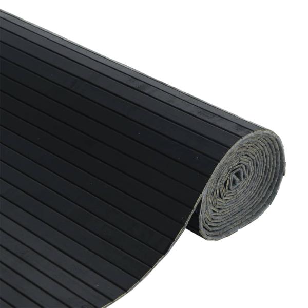 Paravent Schwarz Breite 800 cm Höhe 165 cm Bambus