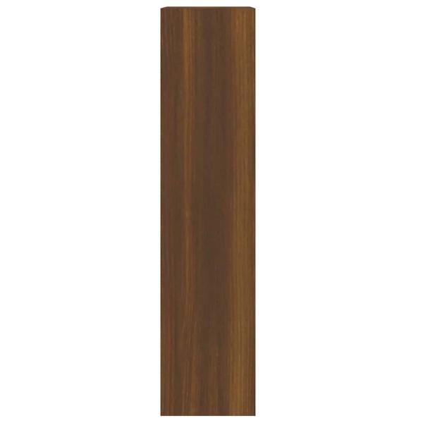 Schuhschrank Braun Eichen-Optik 63x24x103 cm Holzwerkstoff