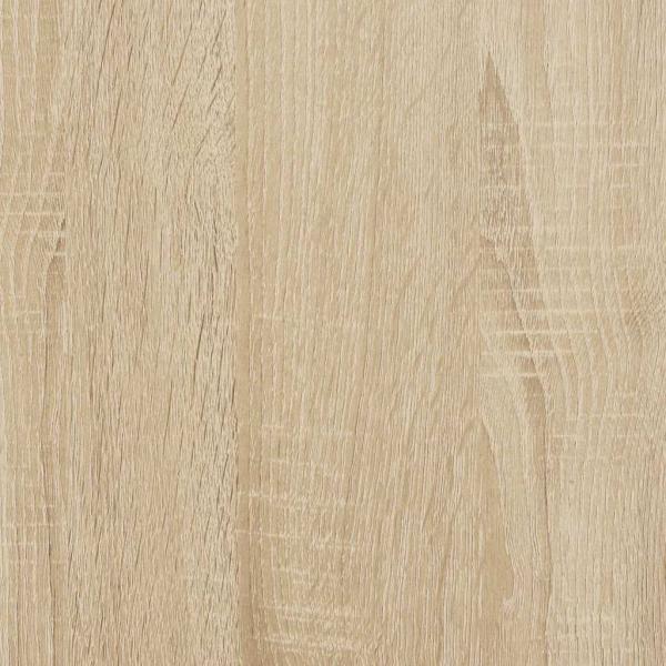 Schweberegale 4 Stk. Eiche und Wei? 90x23,5x3,8 cm MDF