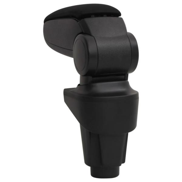 Auto-Armlehne für Fiat 500L (2012) Schwarz 14x35x(37?53) cm ABS