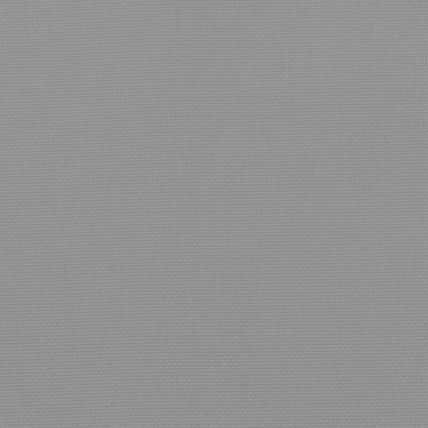 Kissen Rund Grau Ø 60 x 11 cm Oxford-Gewebe
