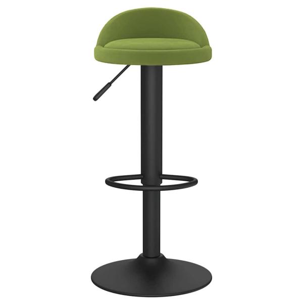 Barhocker Hellgrün Samt