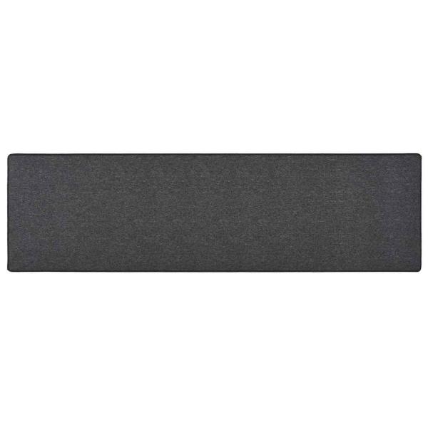 ARDEBO.de - Teppichläufer Anthrazit 80x300 cm