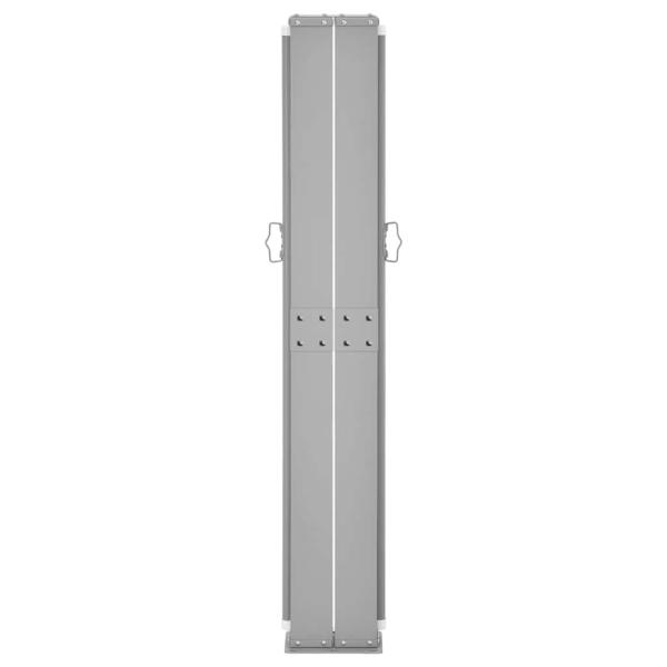 Seitenmarkise Ausziehbar Schwarz 160×600 cm