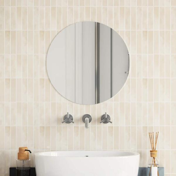 ARDEBO.de - Wandspiegel 50 cm Rund Glas