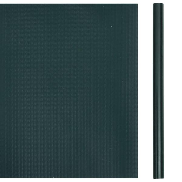 Sichtschutzleiste PVC 35 x 0,19 m Mattgrün
