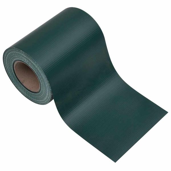 Sichtschutzleiste PVC 35 x 0,19 m Mattgrün
