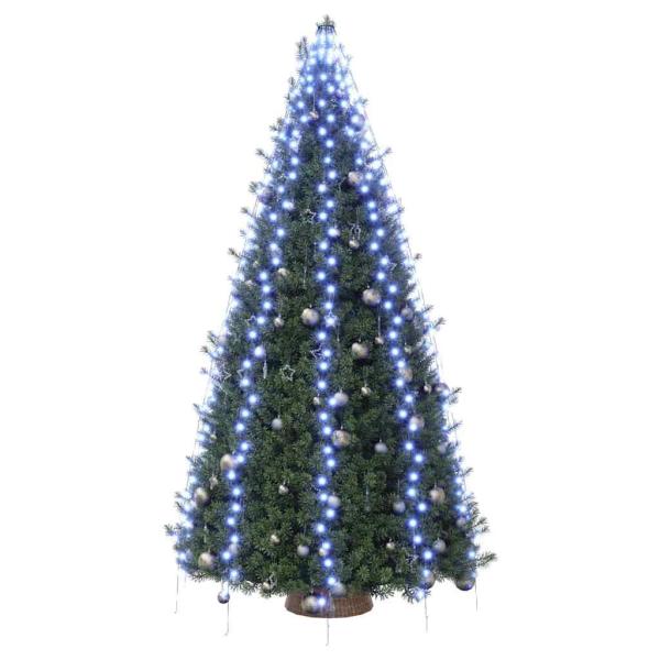 Weihnachtsbaum-Beleuchtung 500 LEDs Blau 500 cm