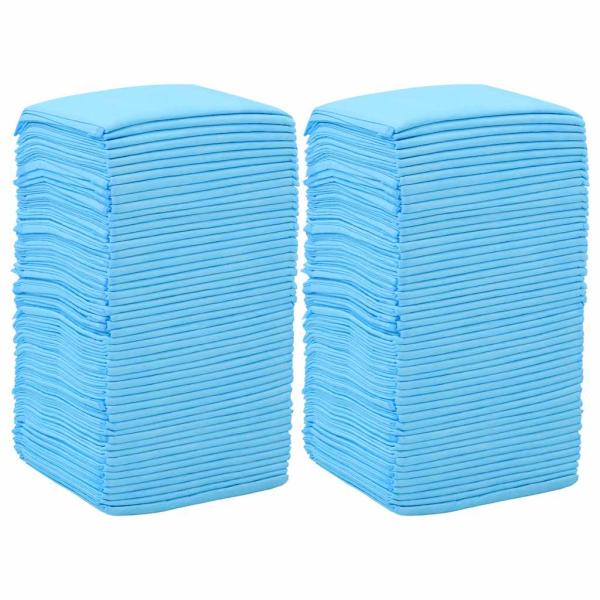 Hunde-Toilettenmatten 100 Stk. 60×60 cm Vliesstoff