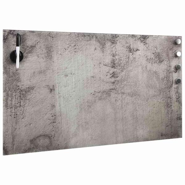 Magnettafel Wandmontage Glas 100x60 cm