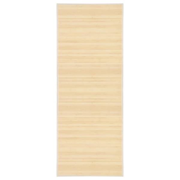 ARDEBO.de - Teppich Bambus 80x200 cm Natur