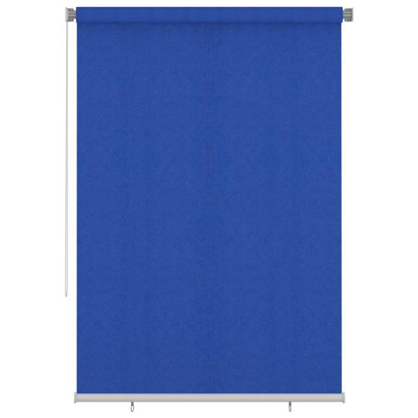 ARDEBO.de - Außenrollo 165 (B)x230 (H) cm Blau HDPE