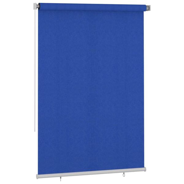 Außenrollo 165 (B)x230 (H) cm Blau HDPE