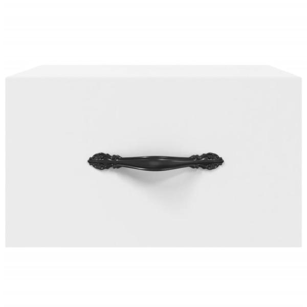 Wand-Nachttisch Wei? 35x35x20 cm