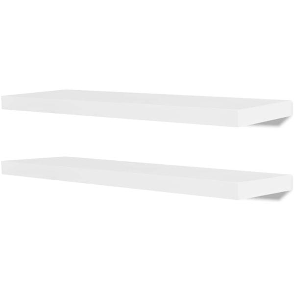 Wandregale 2 Stk. MDF Wei?