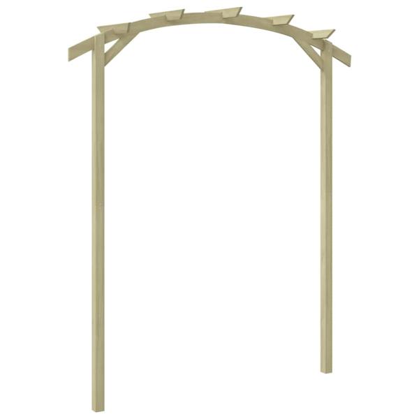 ARDEBO.de - Garten-Pergola Kiefernholz Imprägniert 180x210x40 cm
