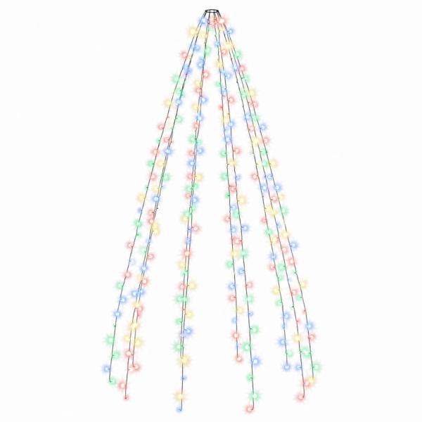 Weihnachtsbaum-Lichternetz mit 300 LEDs Mehrfarbig 300 cm
