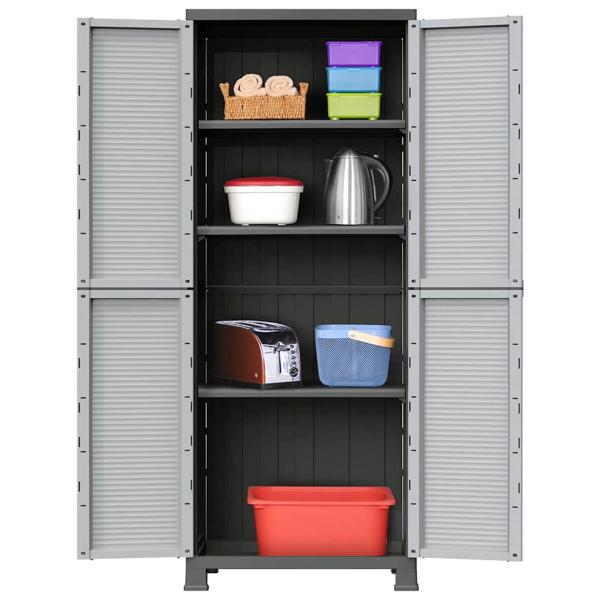ARDEBO.de - Kunststoffschrank 68x39x171,5 cm