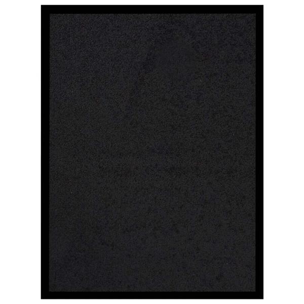ARDEBO.de - Fußmatte Schwarz 40x60 cm