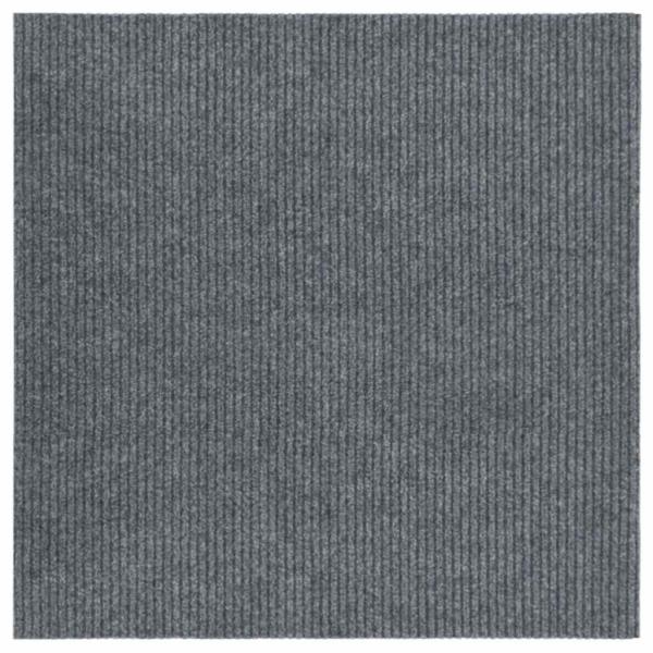 ARDEBO.de - Schmutzfangläufer 100x100 cm Grau