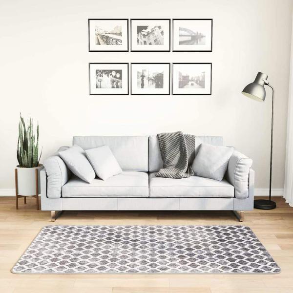 ARDEBO.de - Teppich Waschbar 80x150 cm Mehrfarbig Rutschfest